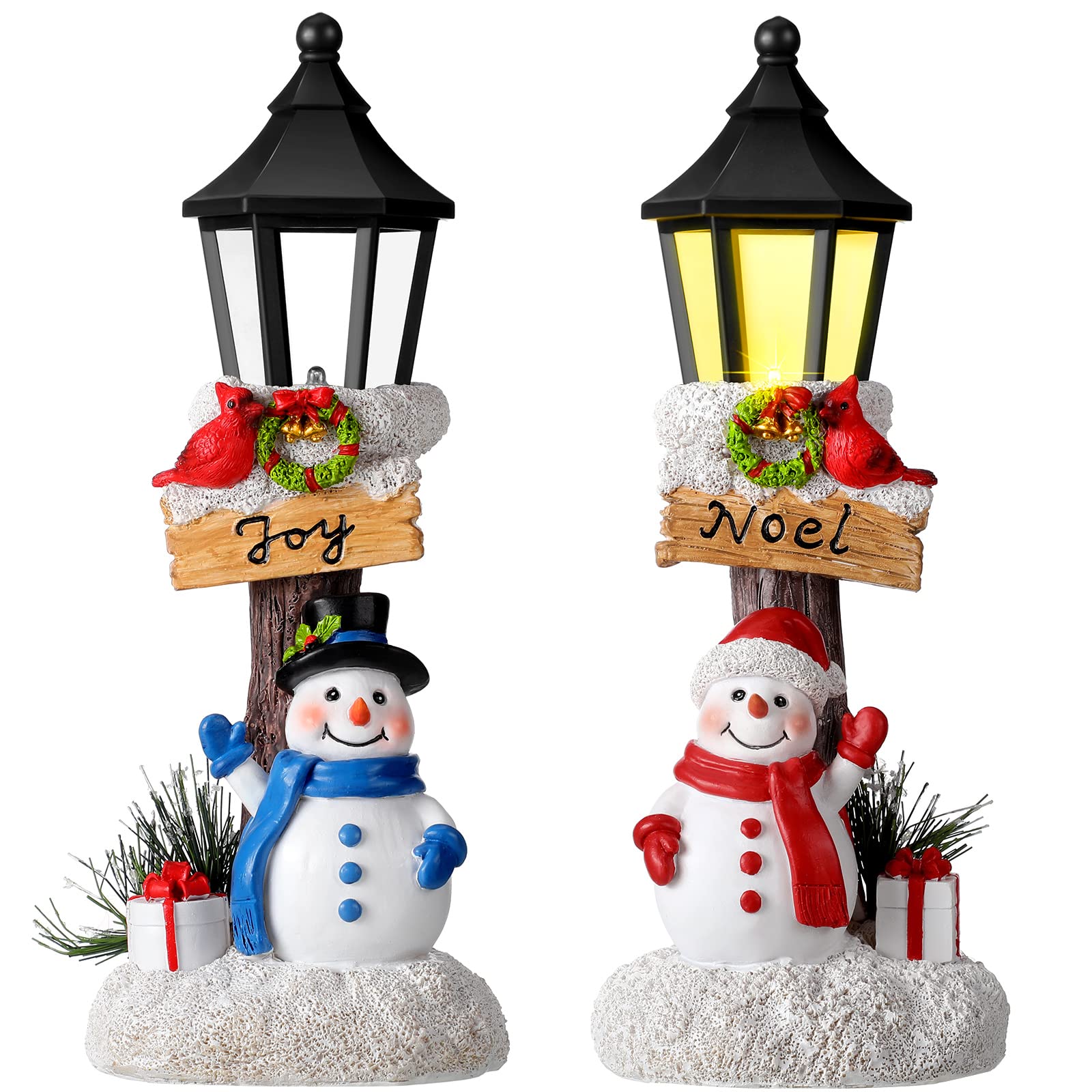 Amazon.co.jp: Karenhi 2パック ライト付きクリスマステーブル